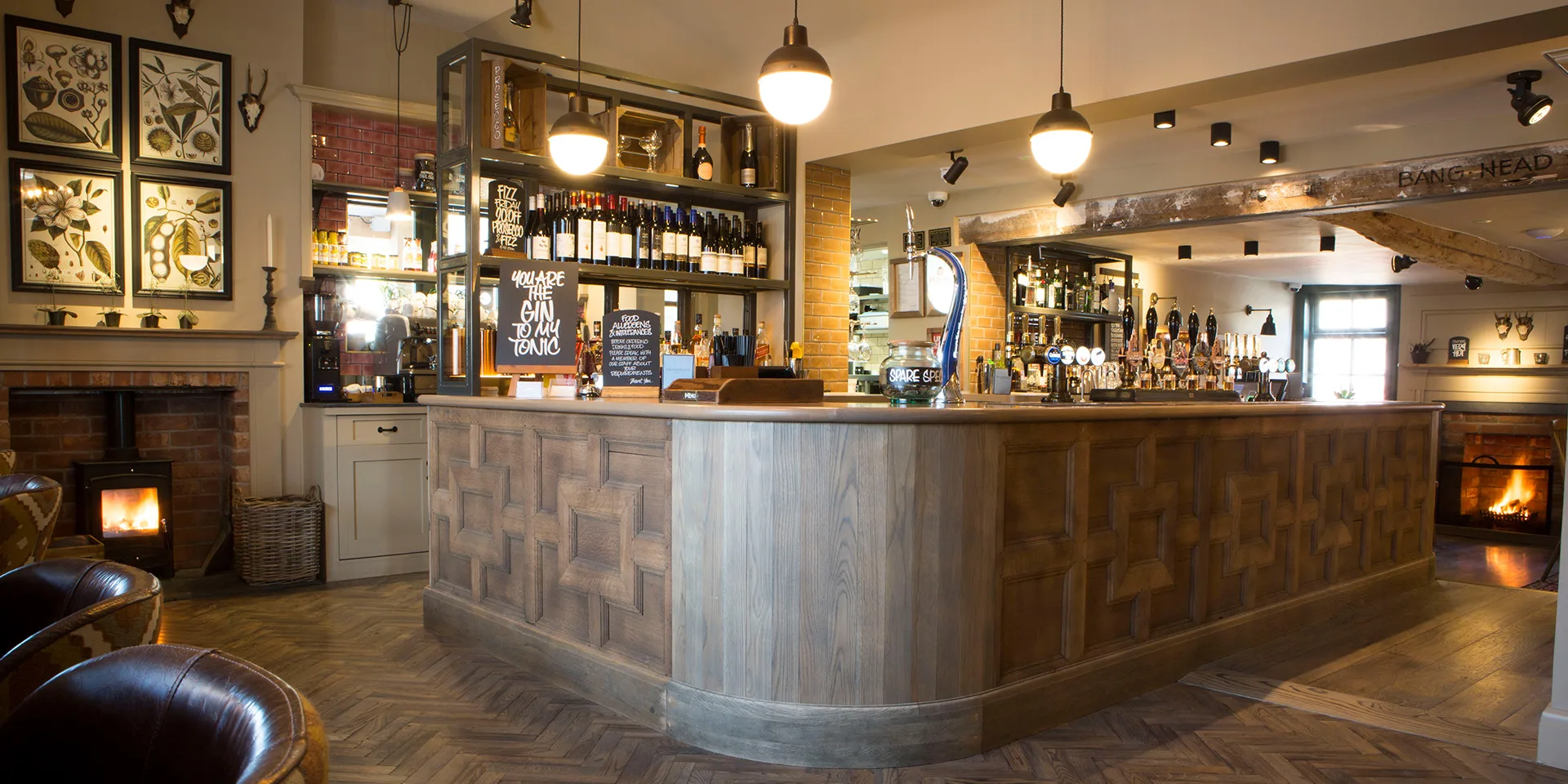 A picture of our award-winning drinks at the Rising Sun in Tarporley near to Chester and Oulton Park